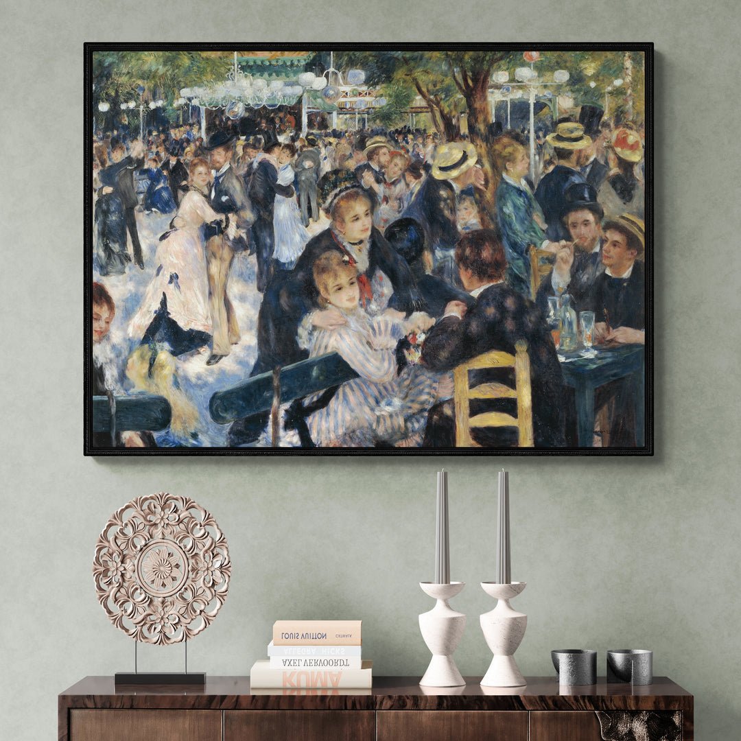 Riproduzione artistica Renoir Moulin de la Galette in alta qualità