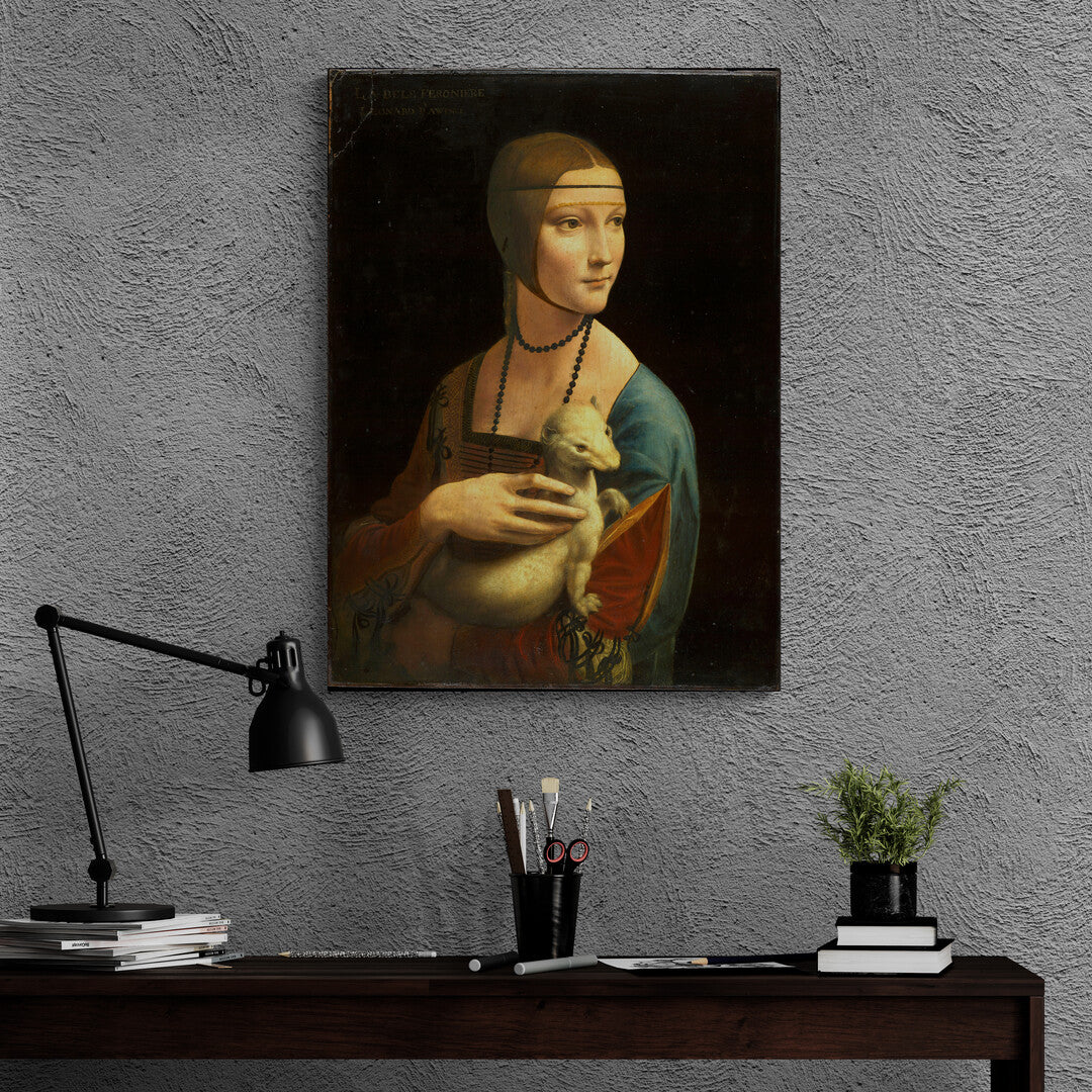 Dama con l'ermellino di Leonardo da Vinci