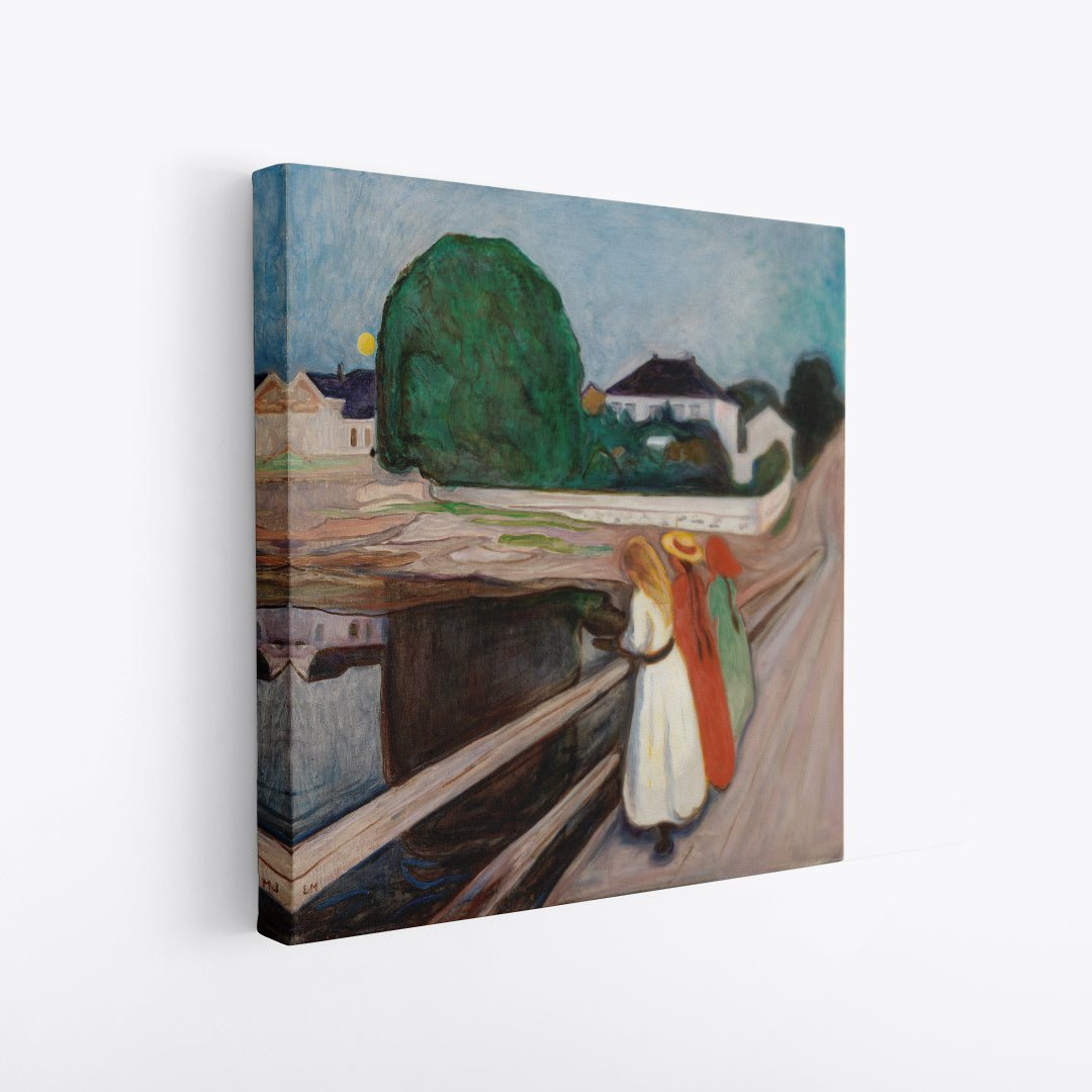 Edvard Munch's The Girls on the Bridge (1901)