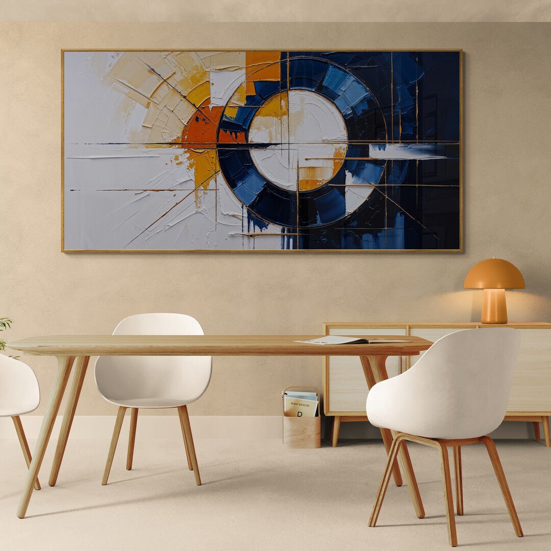 "Stampa decorativa astratta perfetta per ambienti di design"