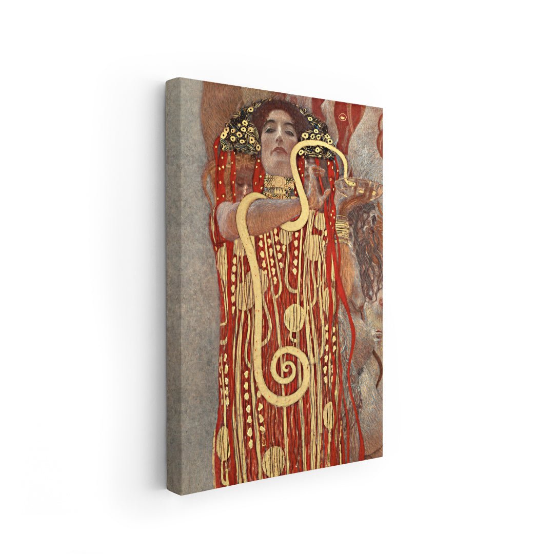 Opera simbolista Hygieia di Klimt reinterpretata in alta qualità
