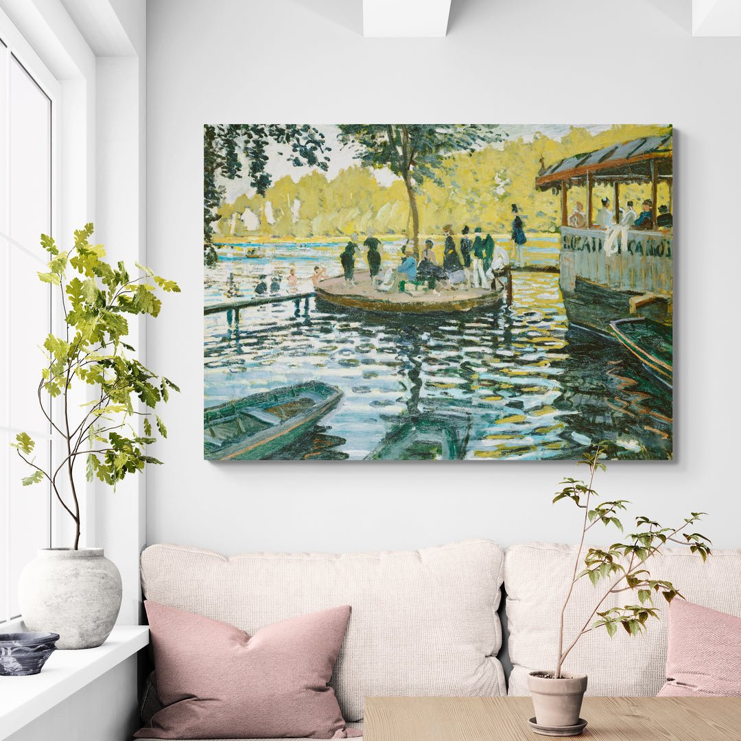 Quadro decorativo da parete di Claude Monet su tela canvas