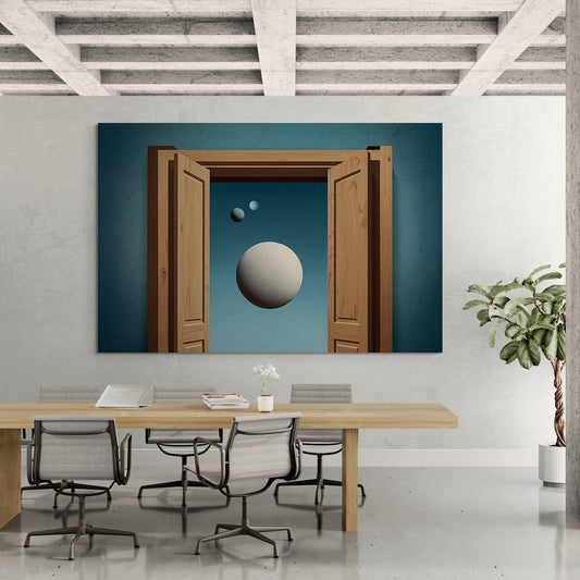 La Logica dell’Ignoto in stile Magritte