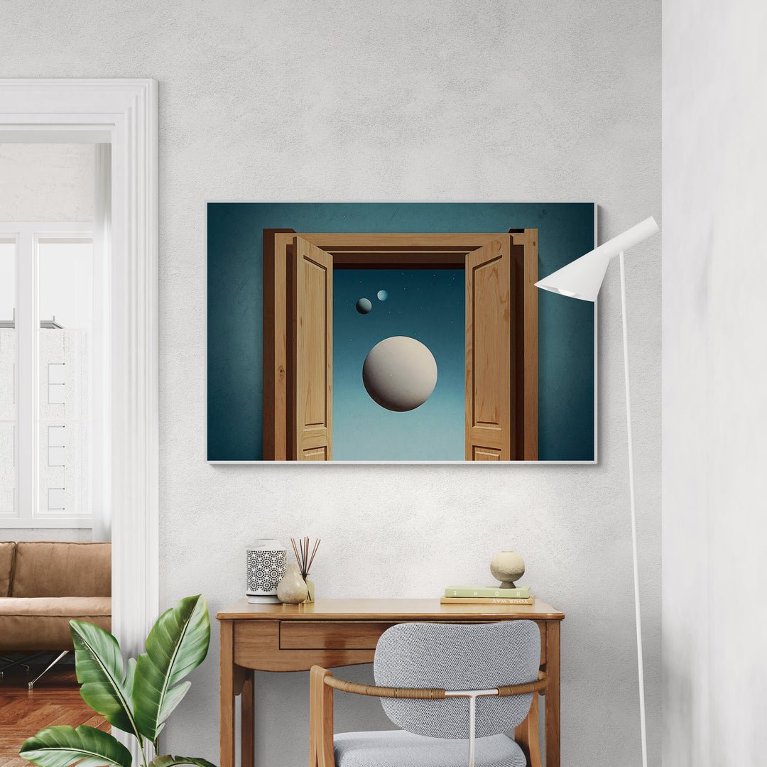La Logica dell’Ignoto in stile Magritte