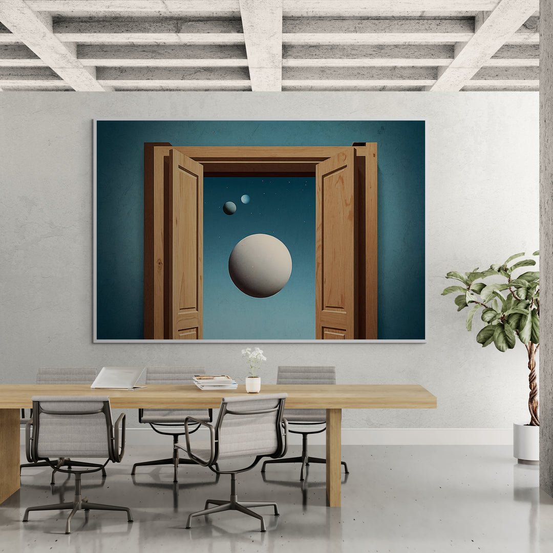 La Logica dell’Ignoto in stile Magritte