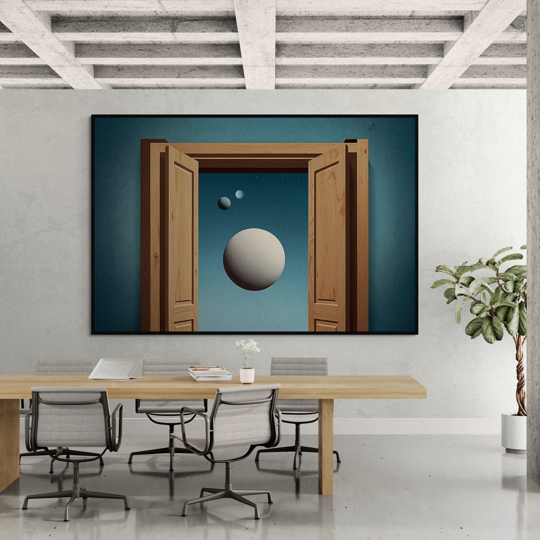 La Logica dell’Ignoto in stile Magritte