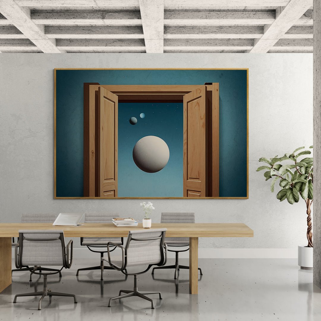 La Logica dell’Ignoto in stile Magritte