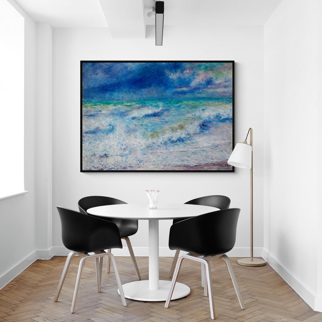 Riproduzione su tela Renoir Seascape 1897