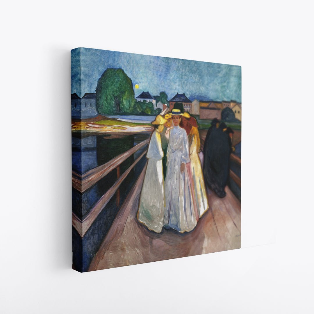 Edvard Munch's On the Bridge