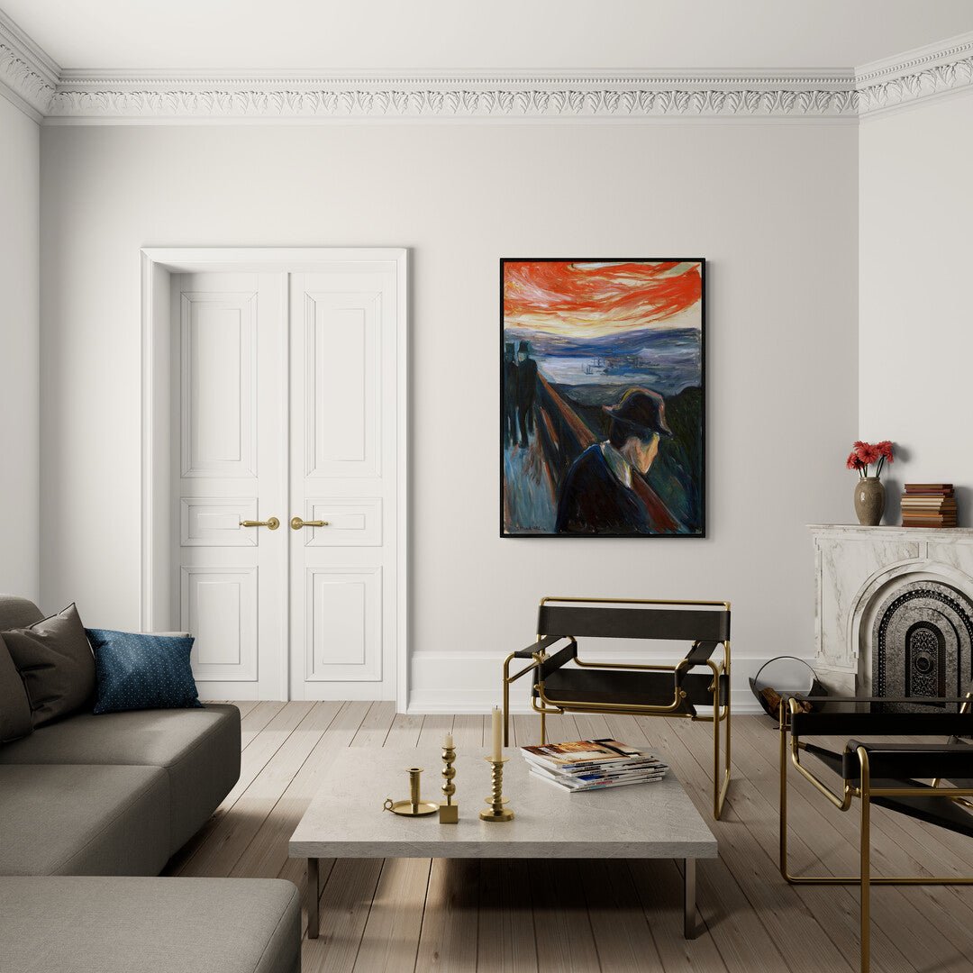 Edvard Munch's Despair (1892)