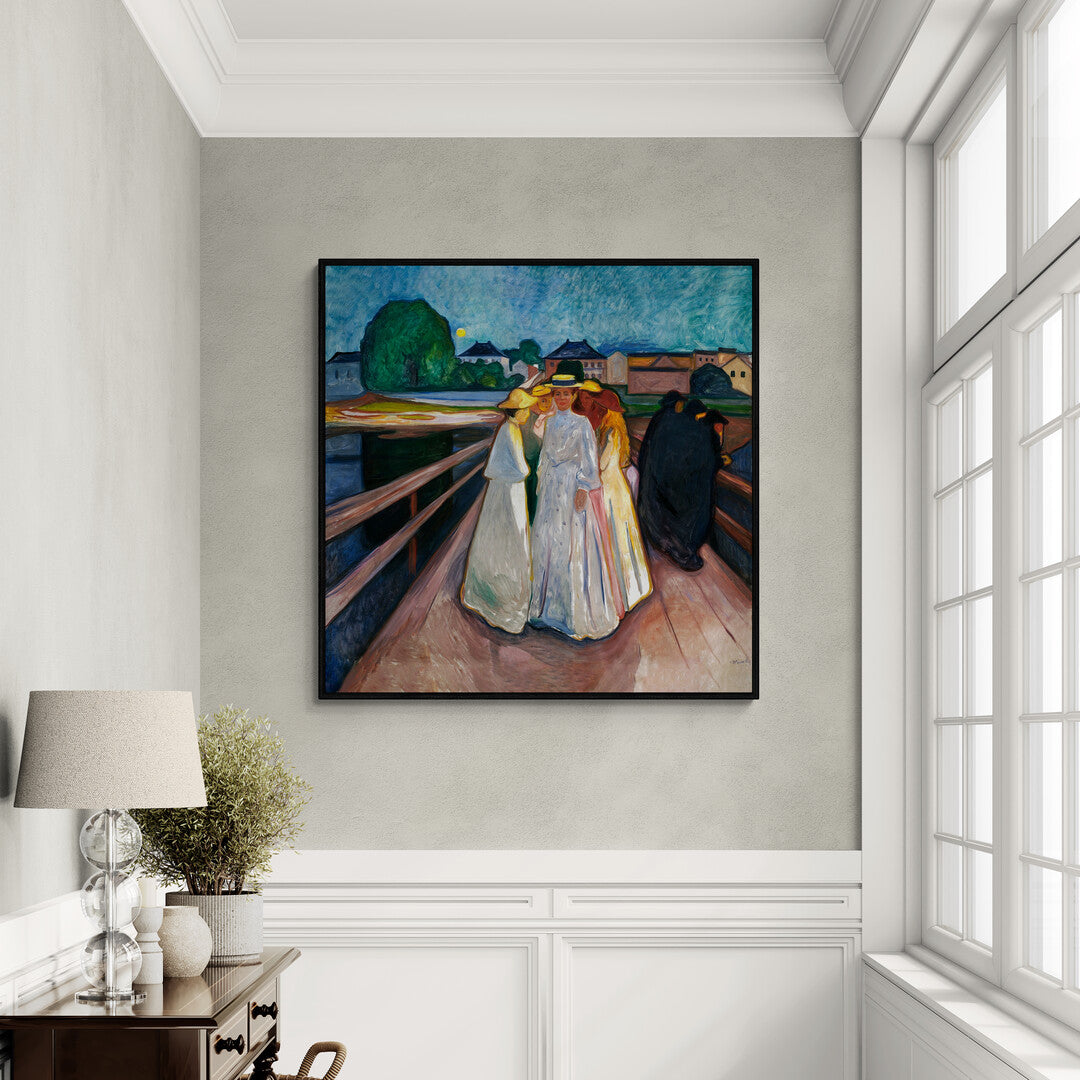 Edvard Munch's On the Bridge