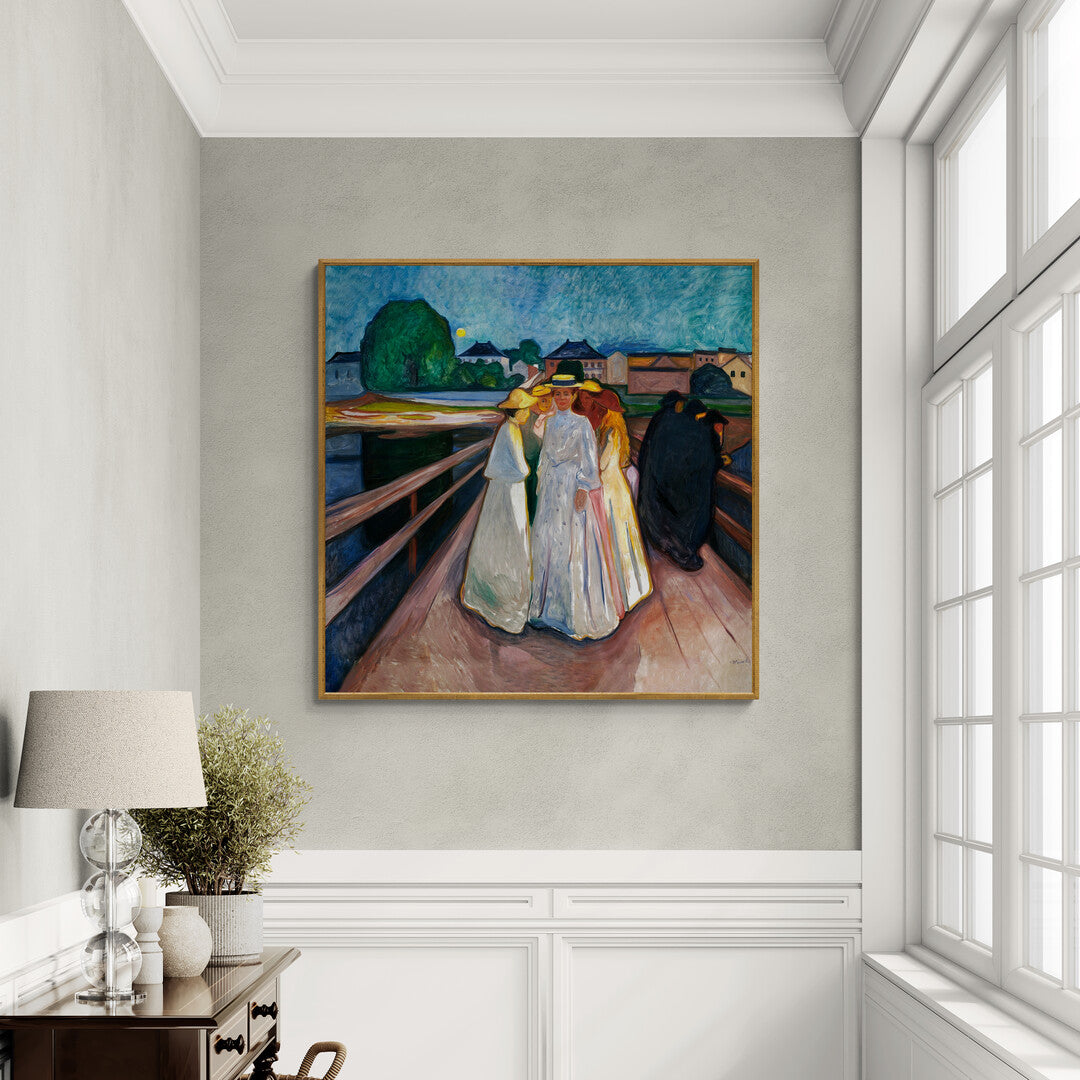 Edvard Munch's On the Bridge