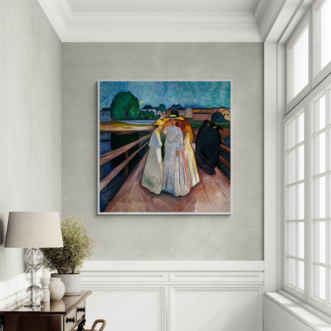 Edvard Munch's On the Bridge