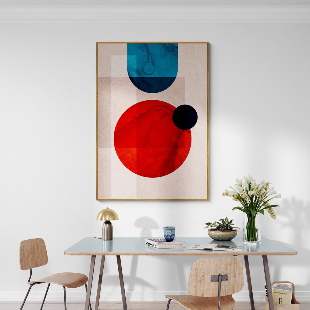 Orbitali e Geometrie Rosse e Blu