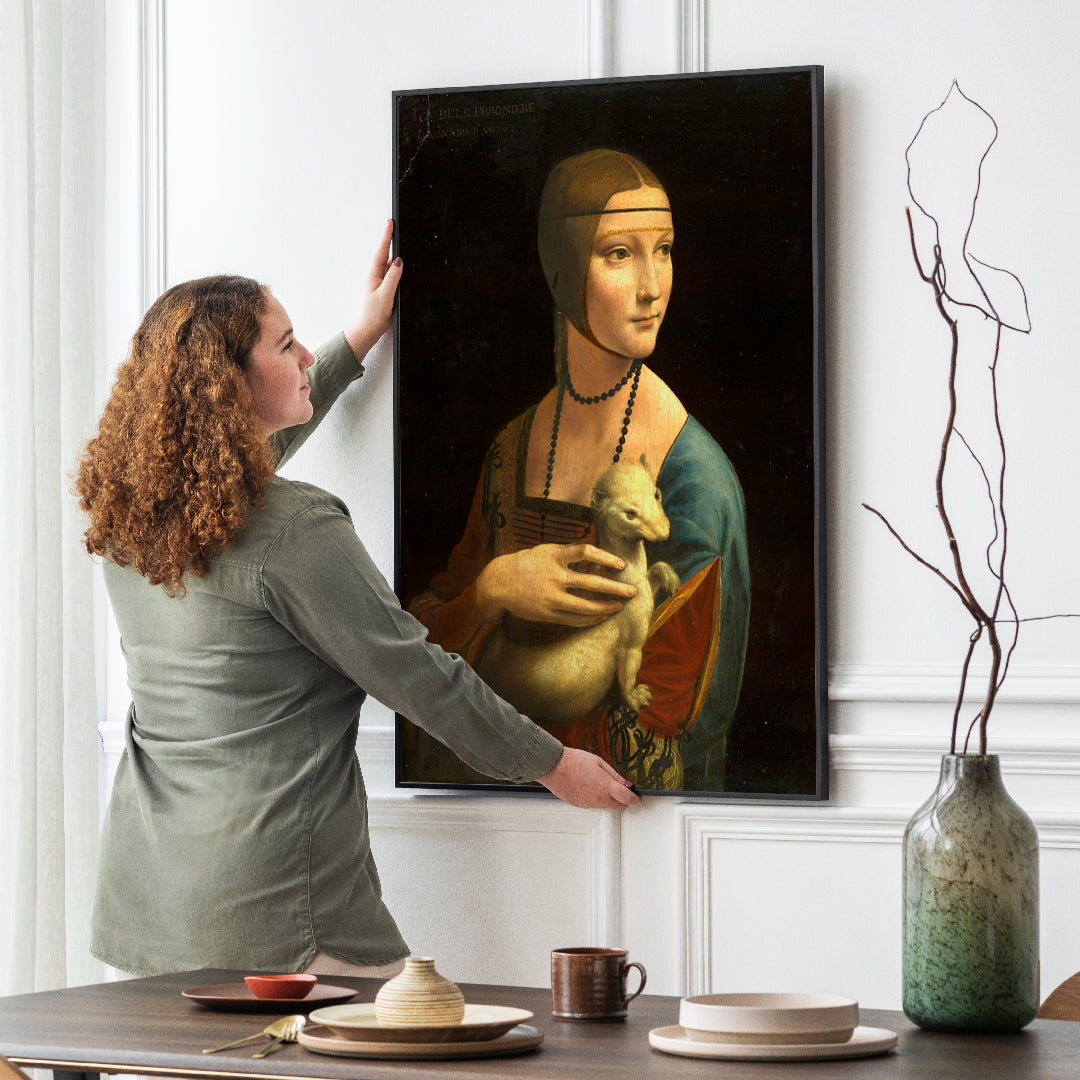 Dama con l'ermellino di Leonardo da Vinci