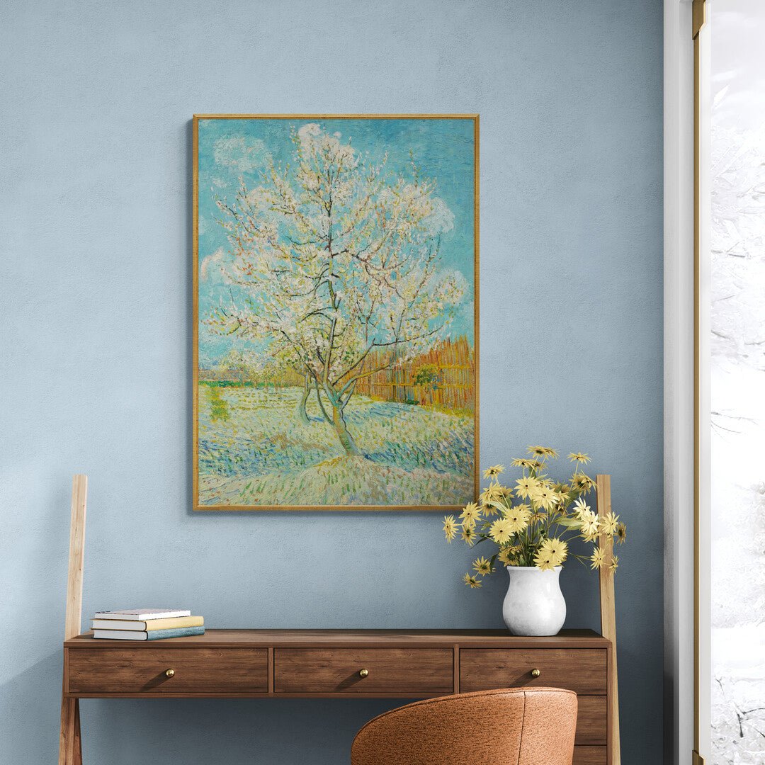 The Pink Peach Tree Vincent Van Gogh