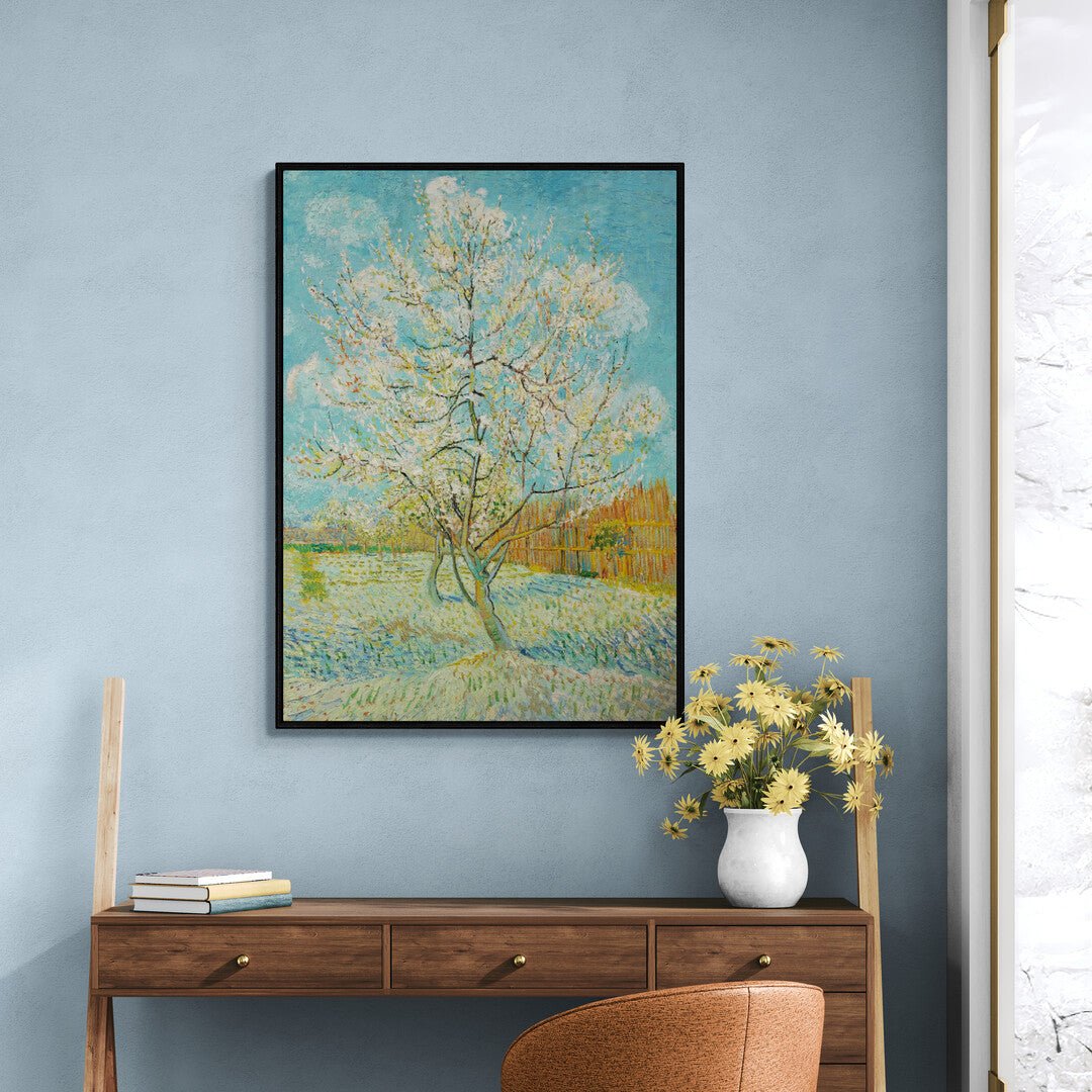 The Pink Peach Tree Vincent Van Gogh