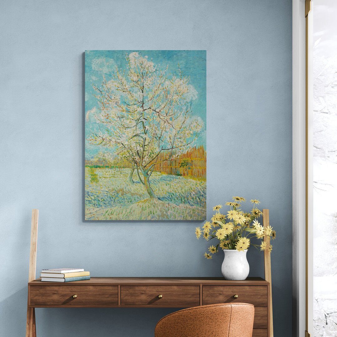 The Pink Peach Tree Vincent Van Gogh