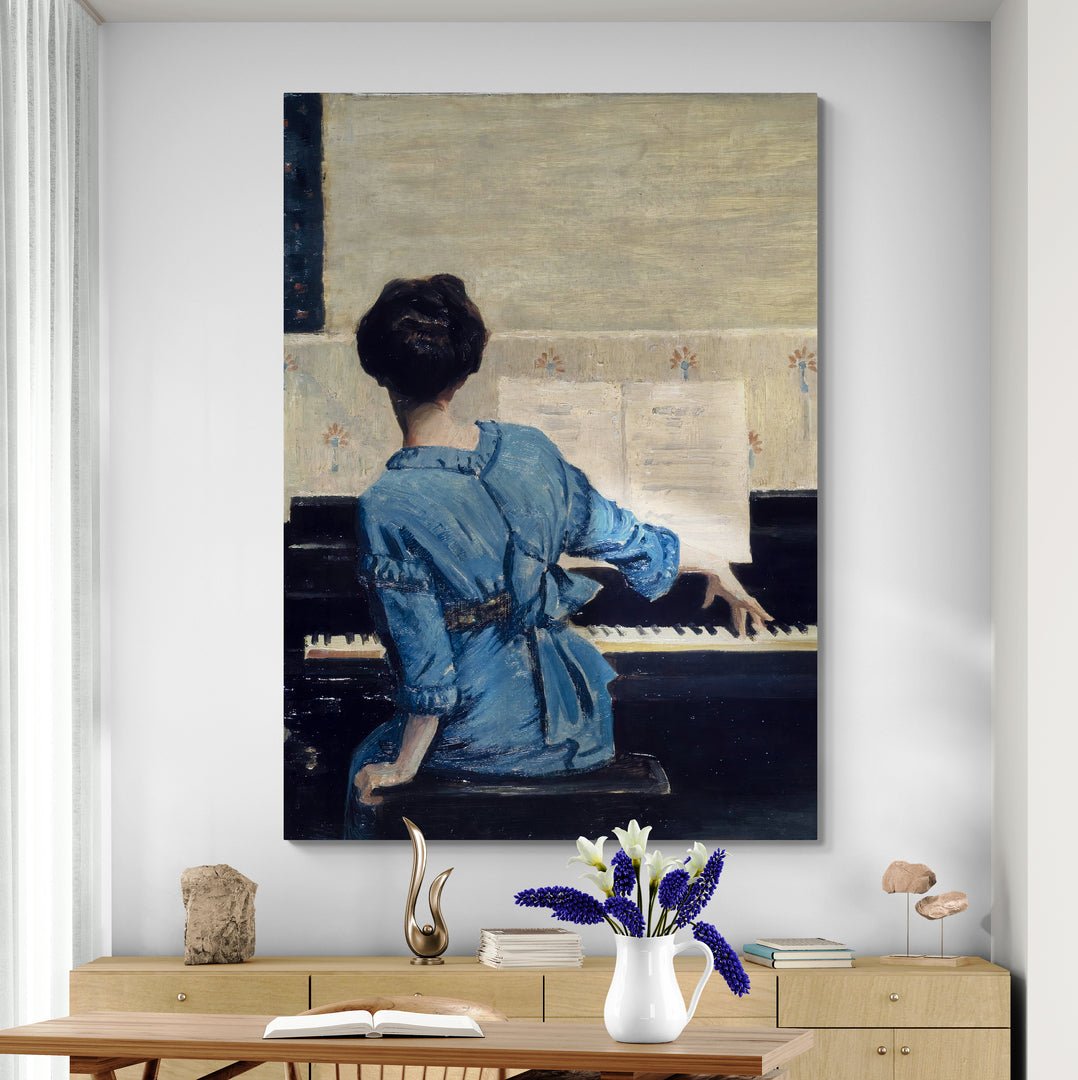 Opera d’arte luminosa su parete moderna