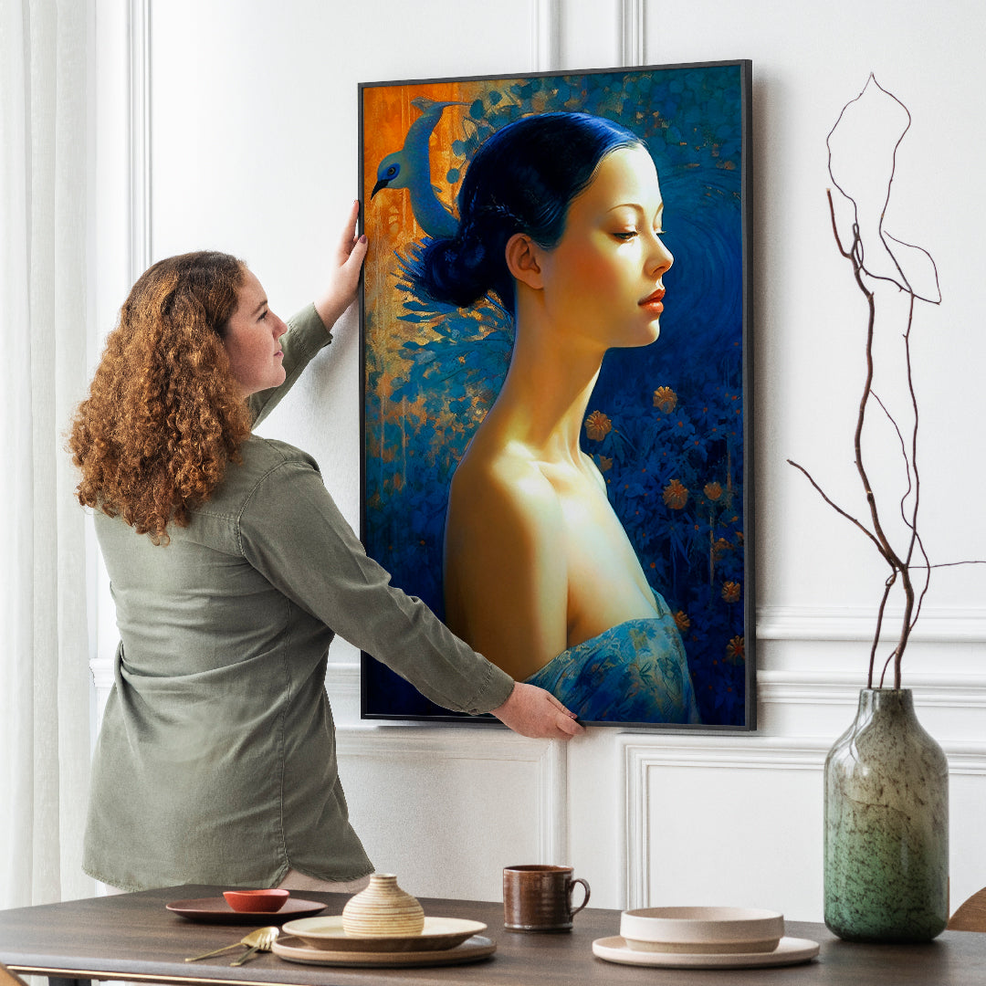 La Dame et le paon