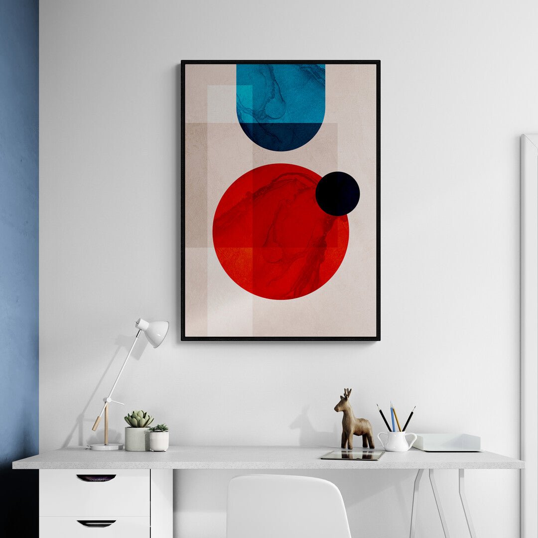 Orbitali e Geometrie Rosse e Blu
