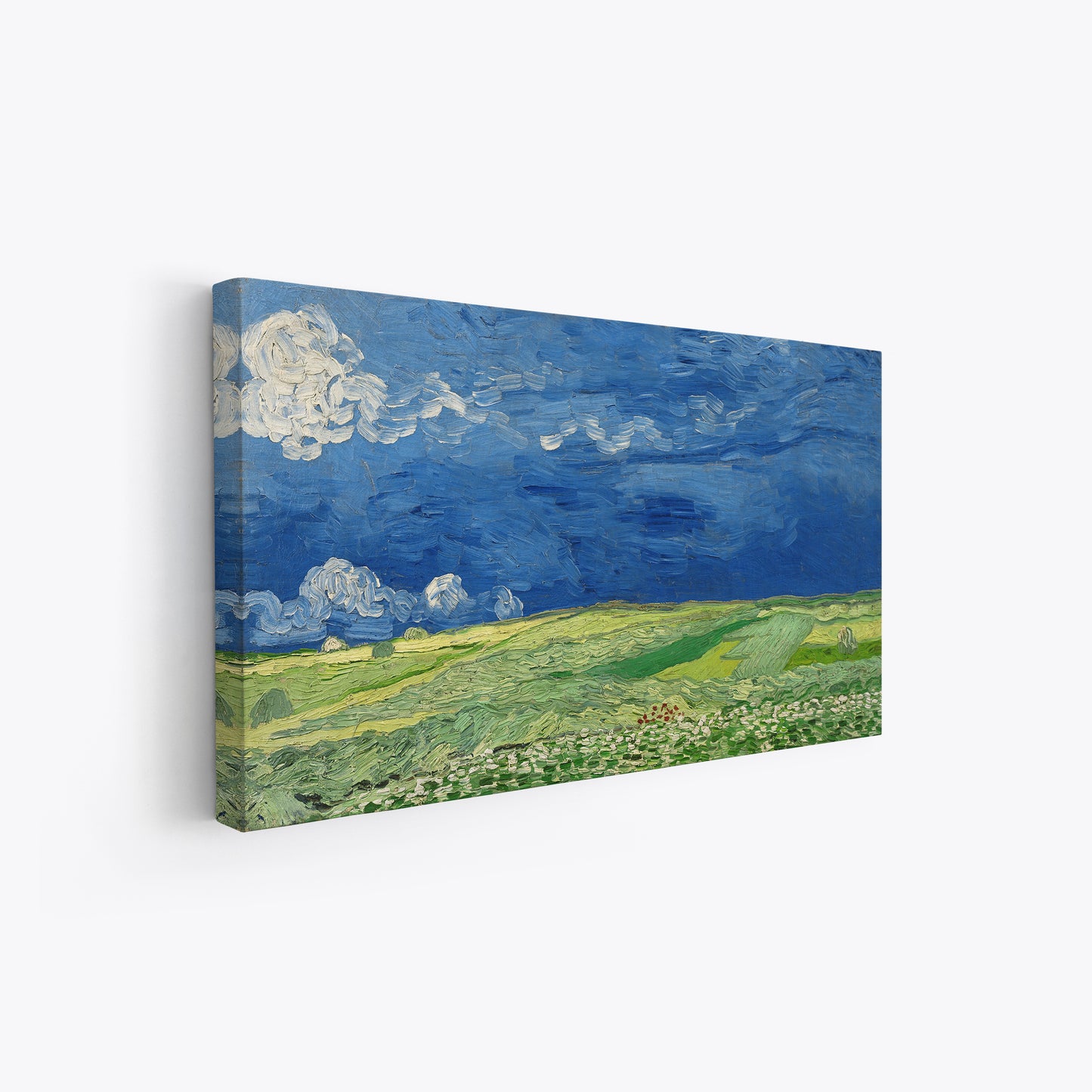 Campo di grano sotto un cielo tempestoso Vincent van Gogh