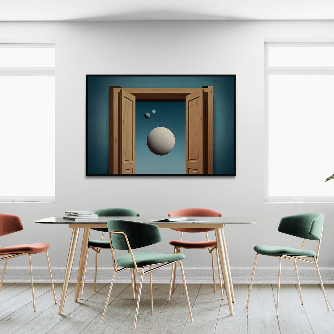 La Logica dell’Ignoto in stile Magritte