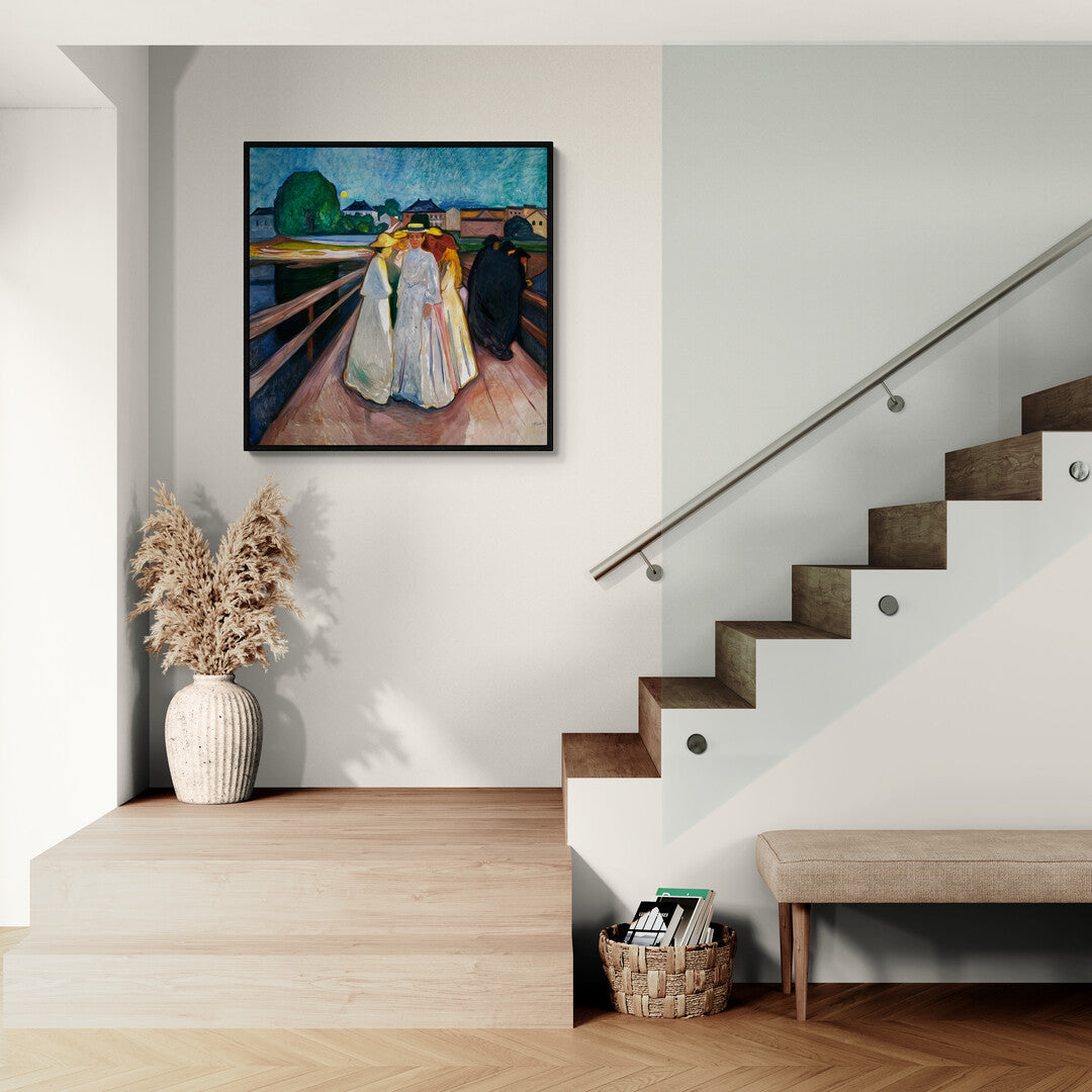 Edvard Munch's On the Bridge