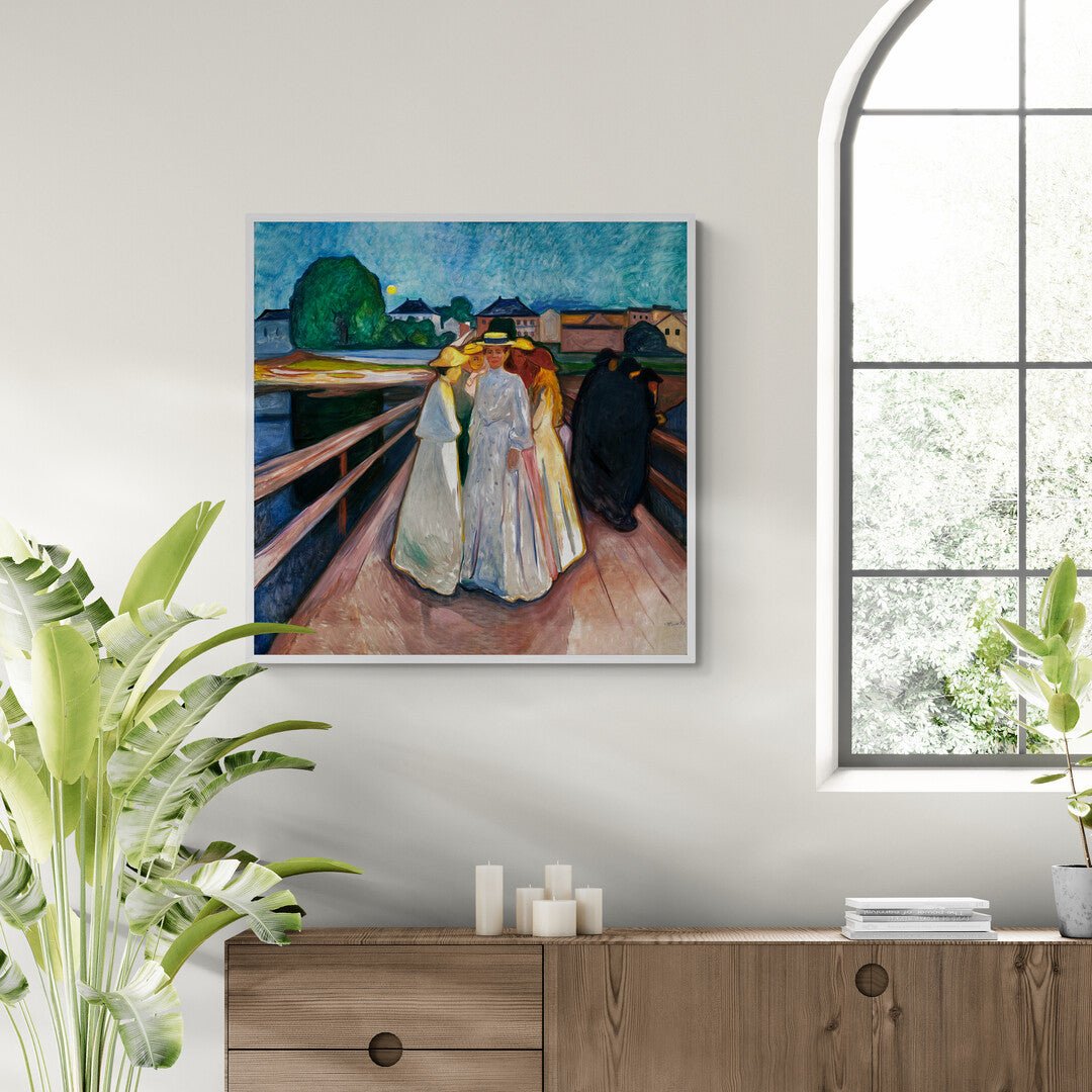 Edvard Munch's On the Bridge