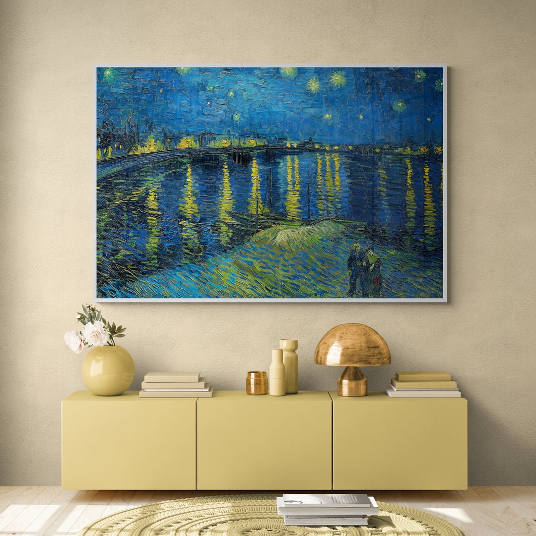 Notte stellata sul rodano Van Gogh