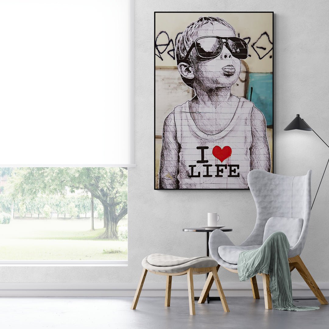 I Love Life Bansky