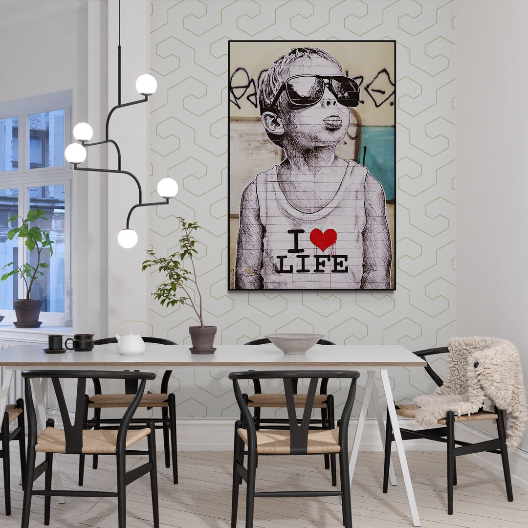 I Love Life Bansky