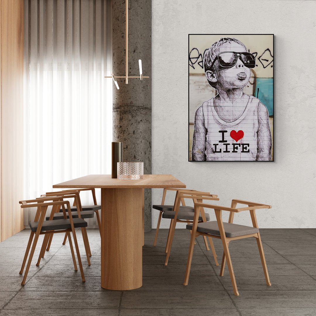 I Love Life Bansky