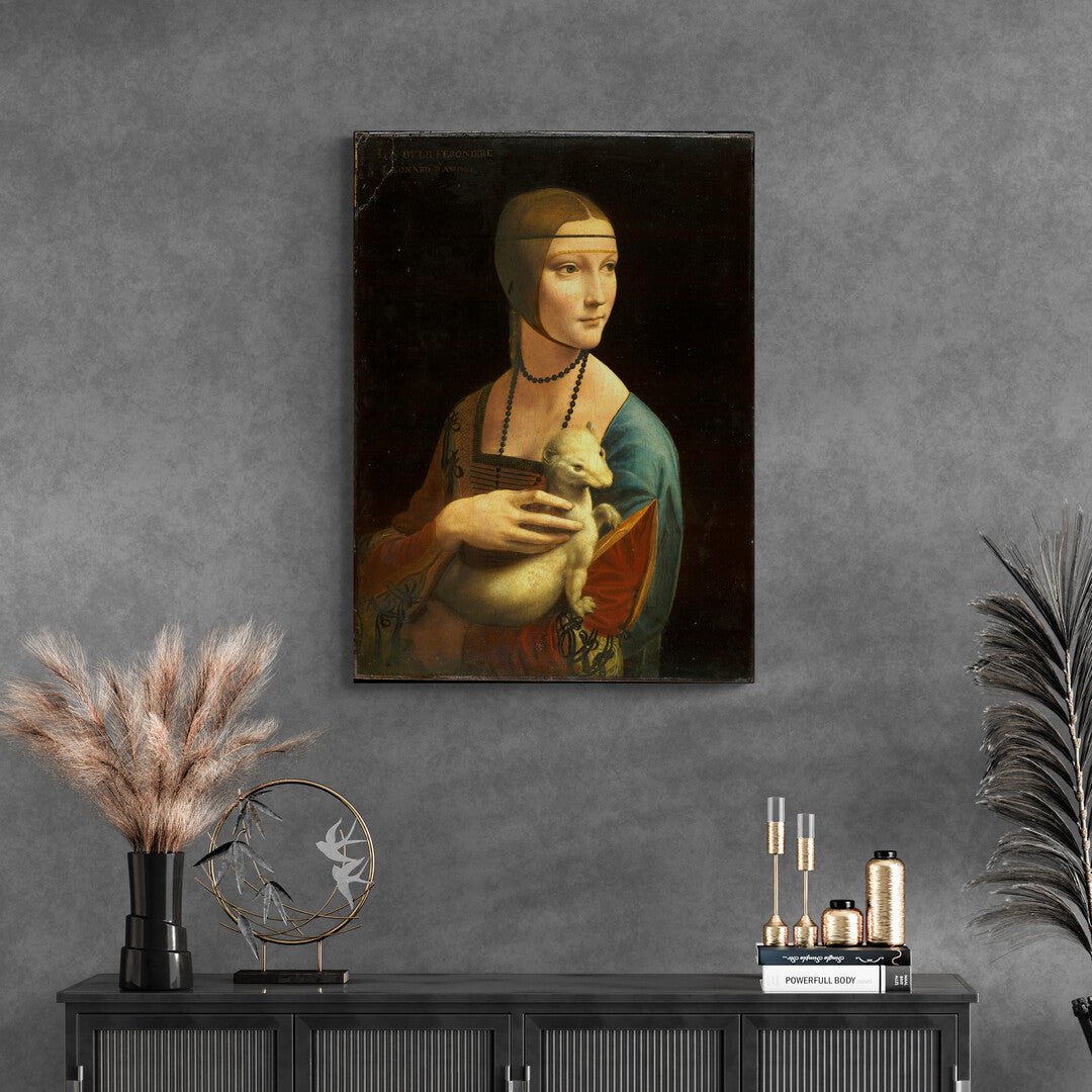 Dama con l'ermellino di Leonardo da Vinci