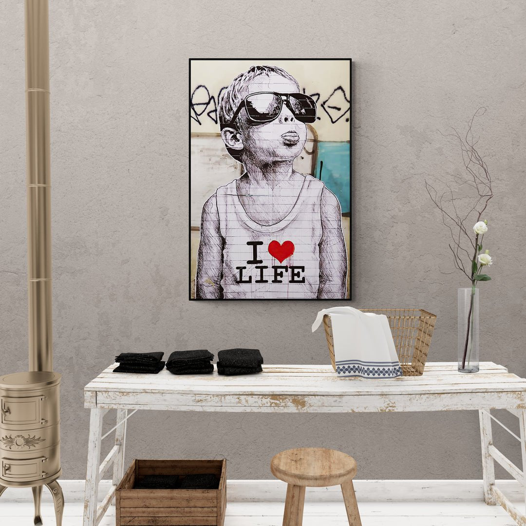 I Love Life Bansky
