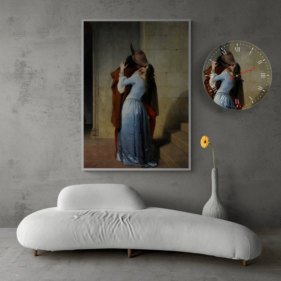 Orologio il Bacio di Hayez