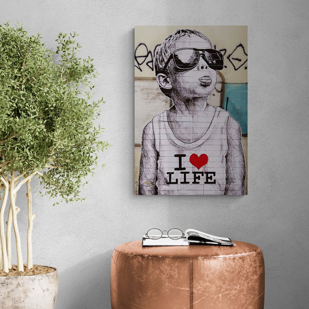 I Love Life Bansky