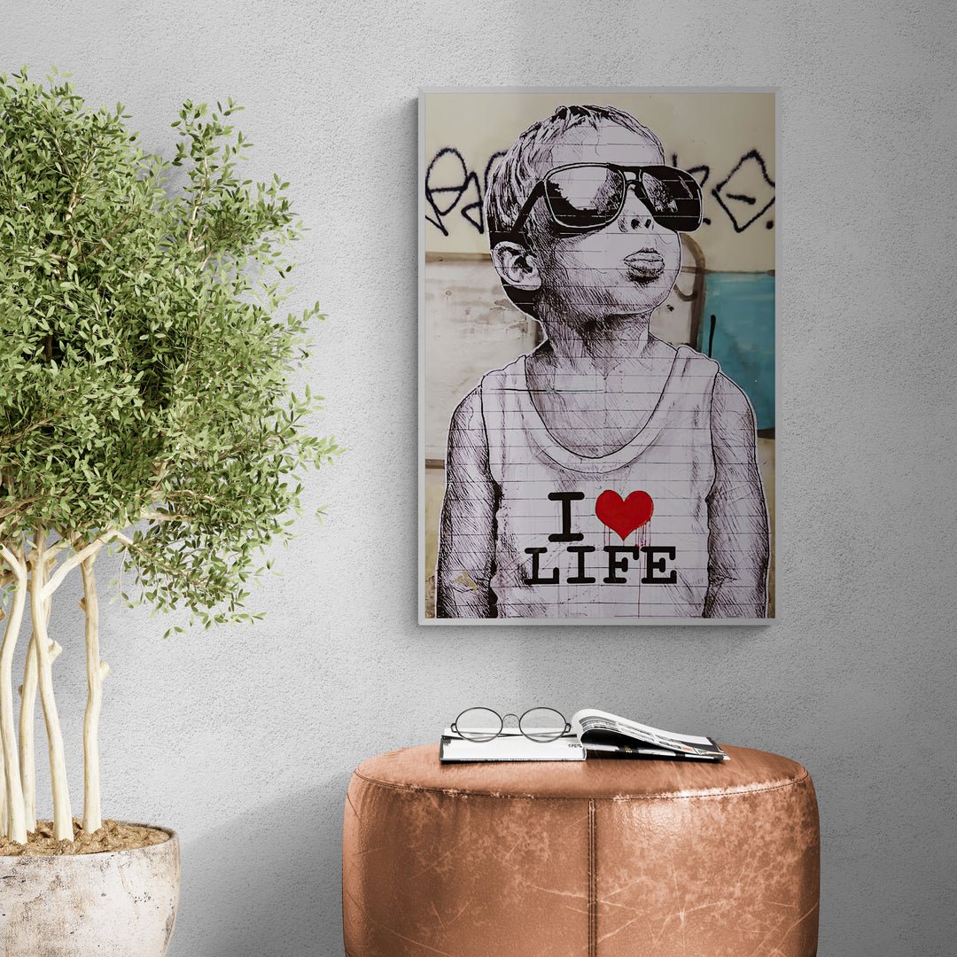 I Love Life Bansky