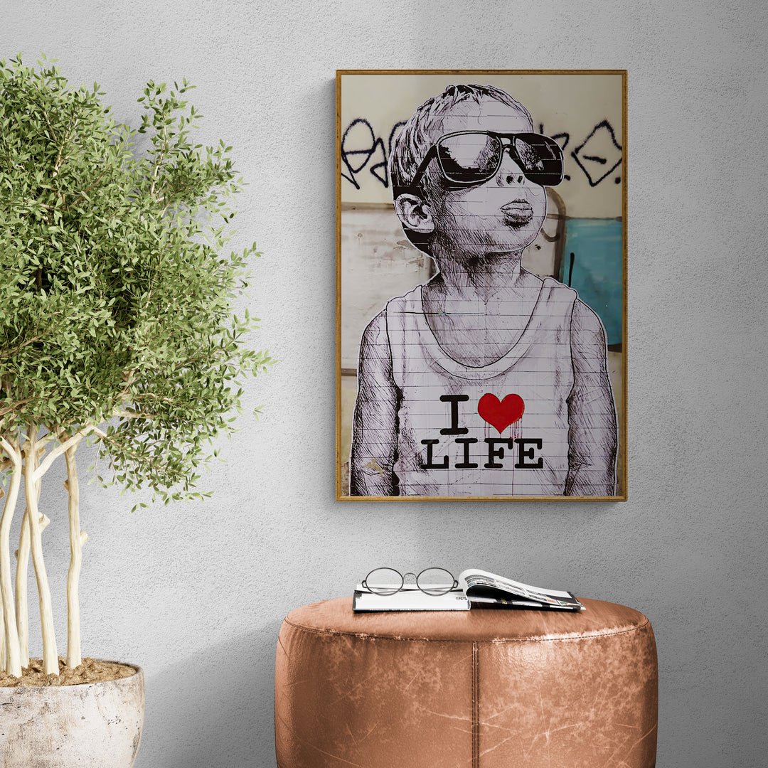 I Love Life Bansky