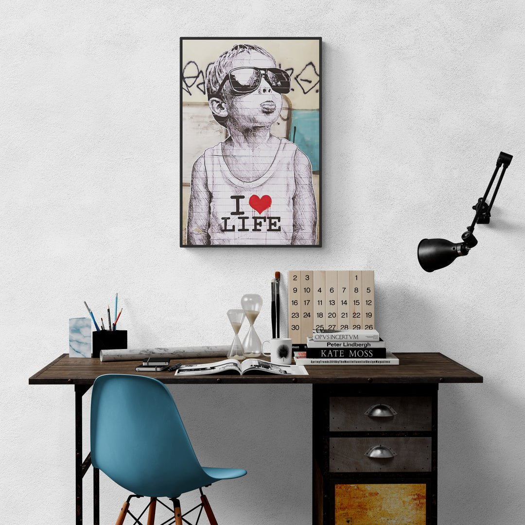 I Love Life Bansky