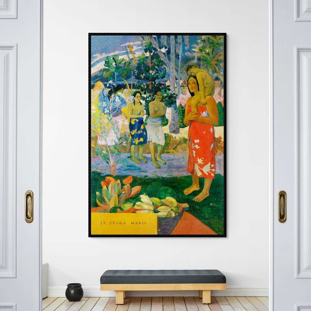 Hail Mary Ia Orana Maria 1891 Paul Gauguin