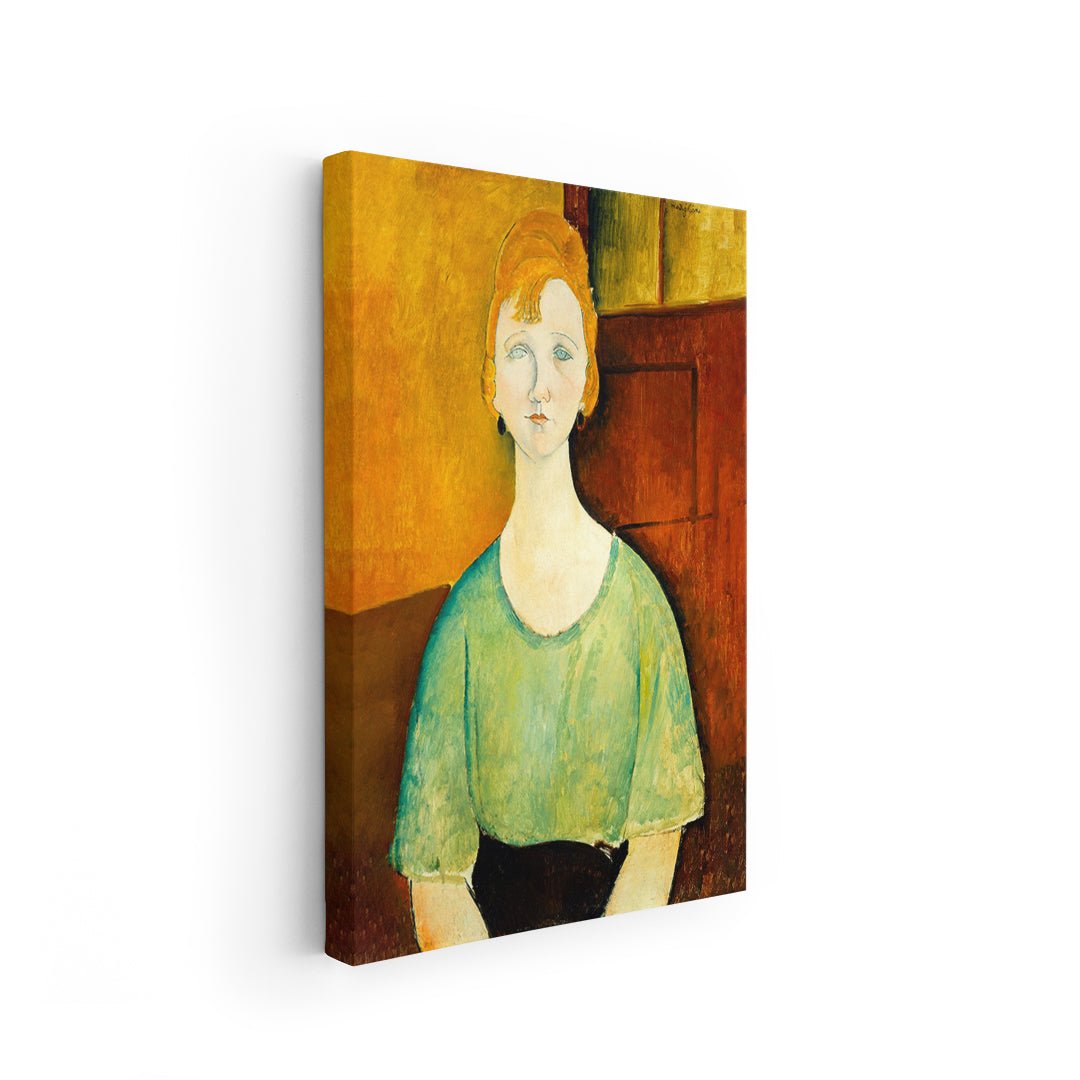 Ragazza in una camicetta verde Amedeo Modigliani