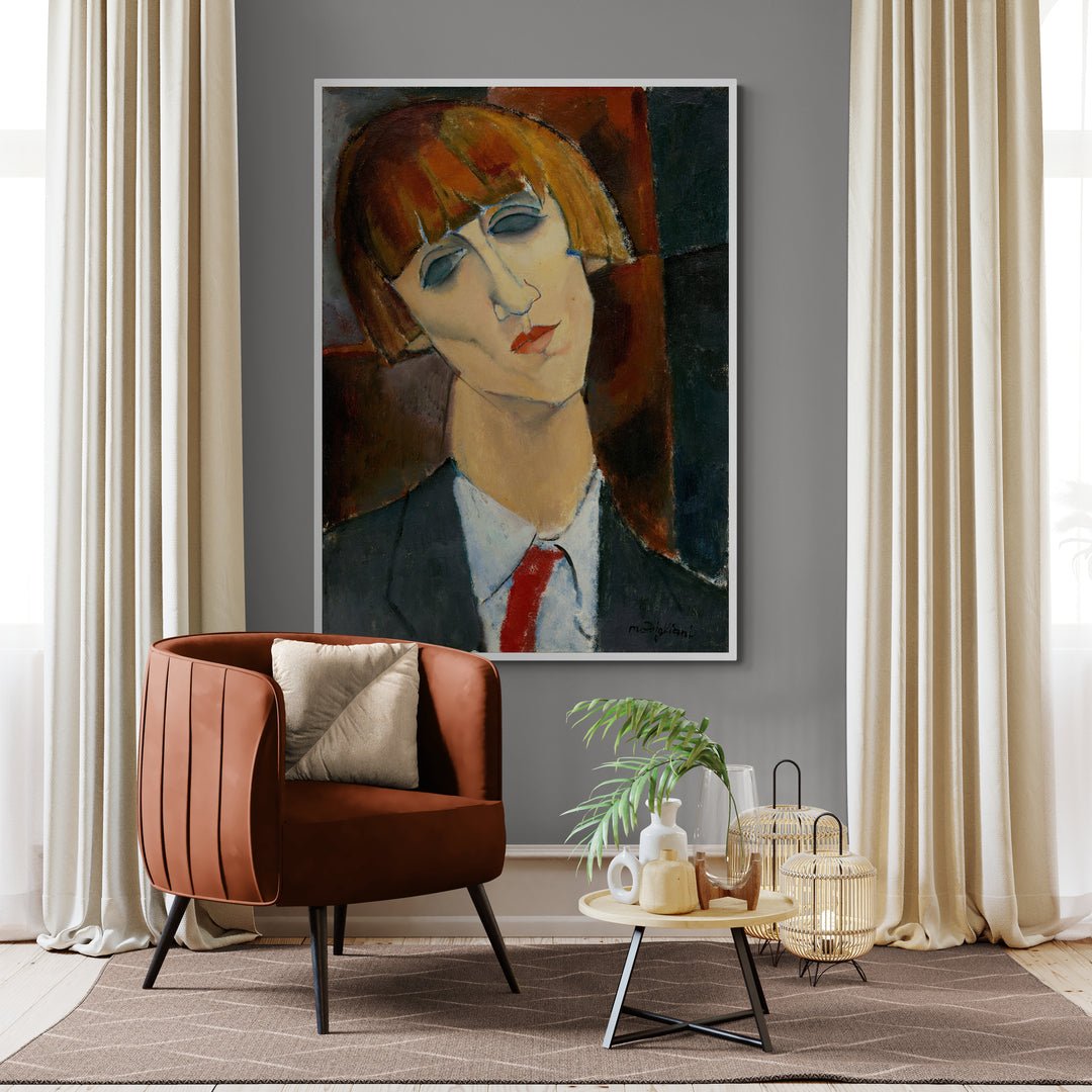 madame kisling 1917 modigliani stampa su policotone in vendita online
