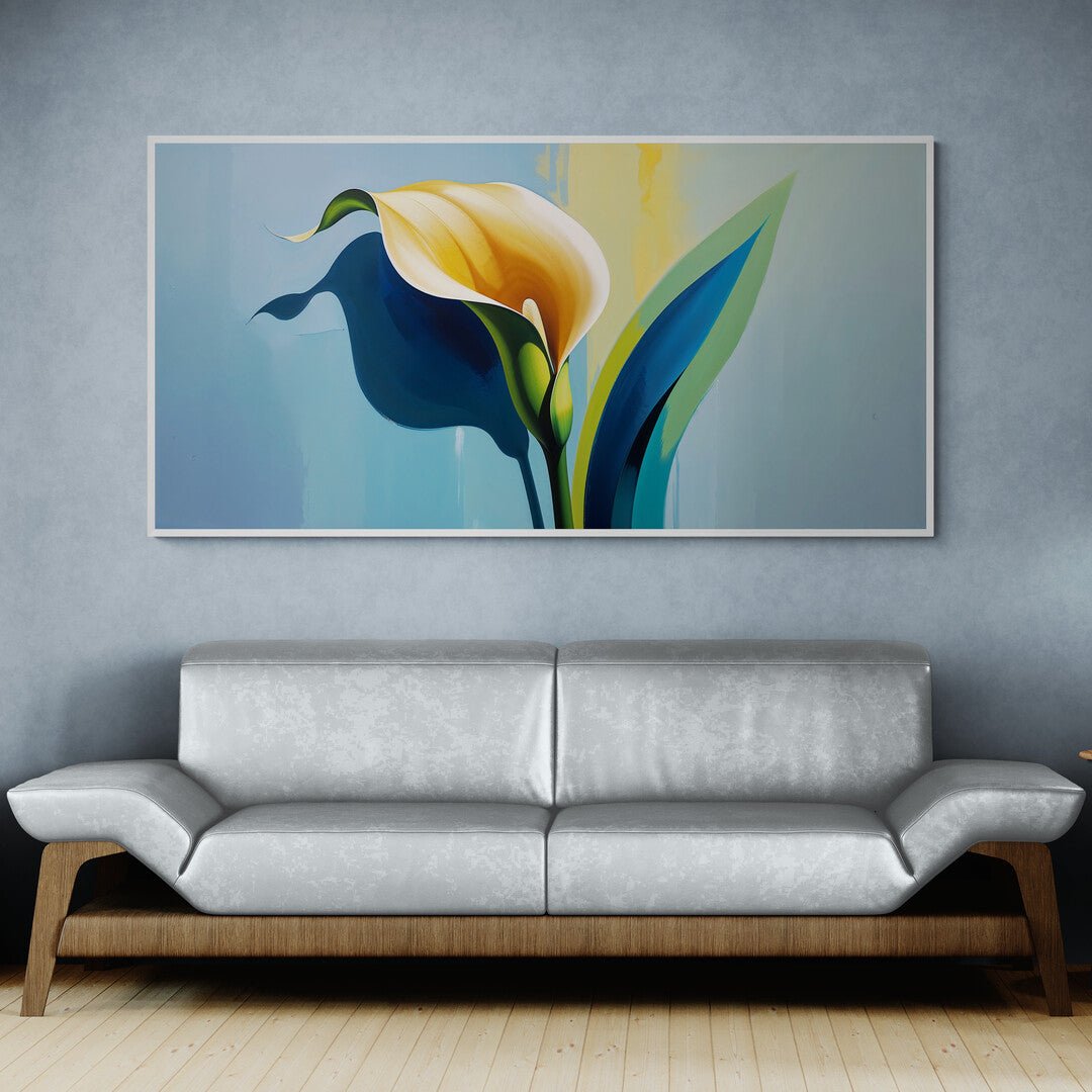 stampa su policotone calla dorata finitura semi opaca antiriflesso