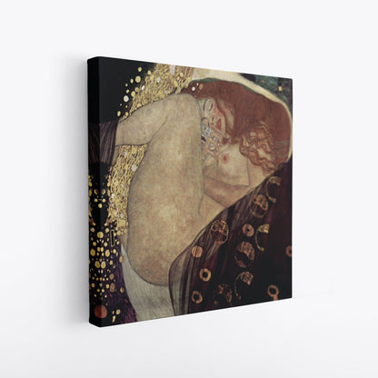 Klimt Danae – stampa decorativa con motivi oro e sensualità