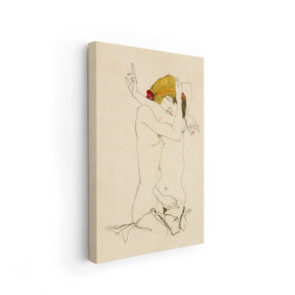 arte espressionista austriaca riproduzione schiele per interni minimal