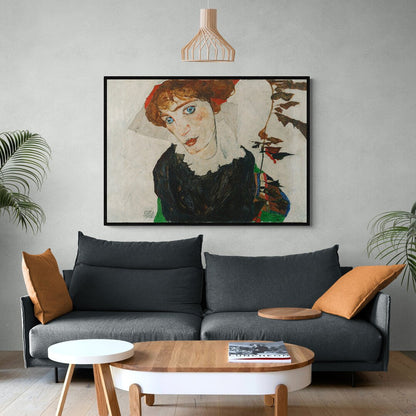 ritratto di wally neuzil schiele stampa in vendita su arteinvendita