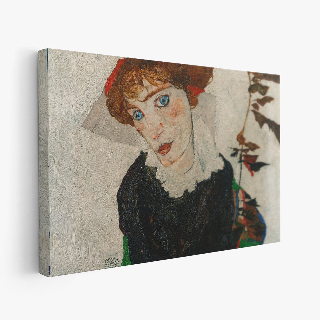 egon schiele riproduzione alta qualità dettagli nitidi su policotone