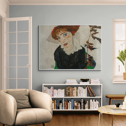 Egon Schiele – Ritratto di Wally Neuzil (1912) – Riproduzione