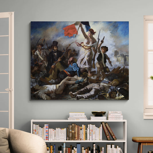 poster museale la liberté guidant le peuple qualità premium